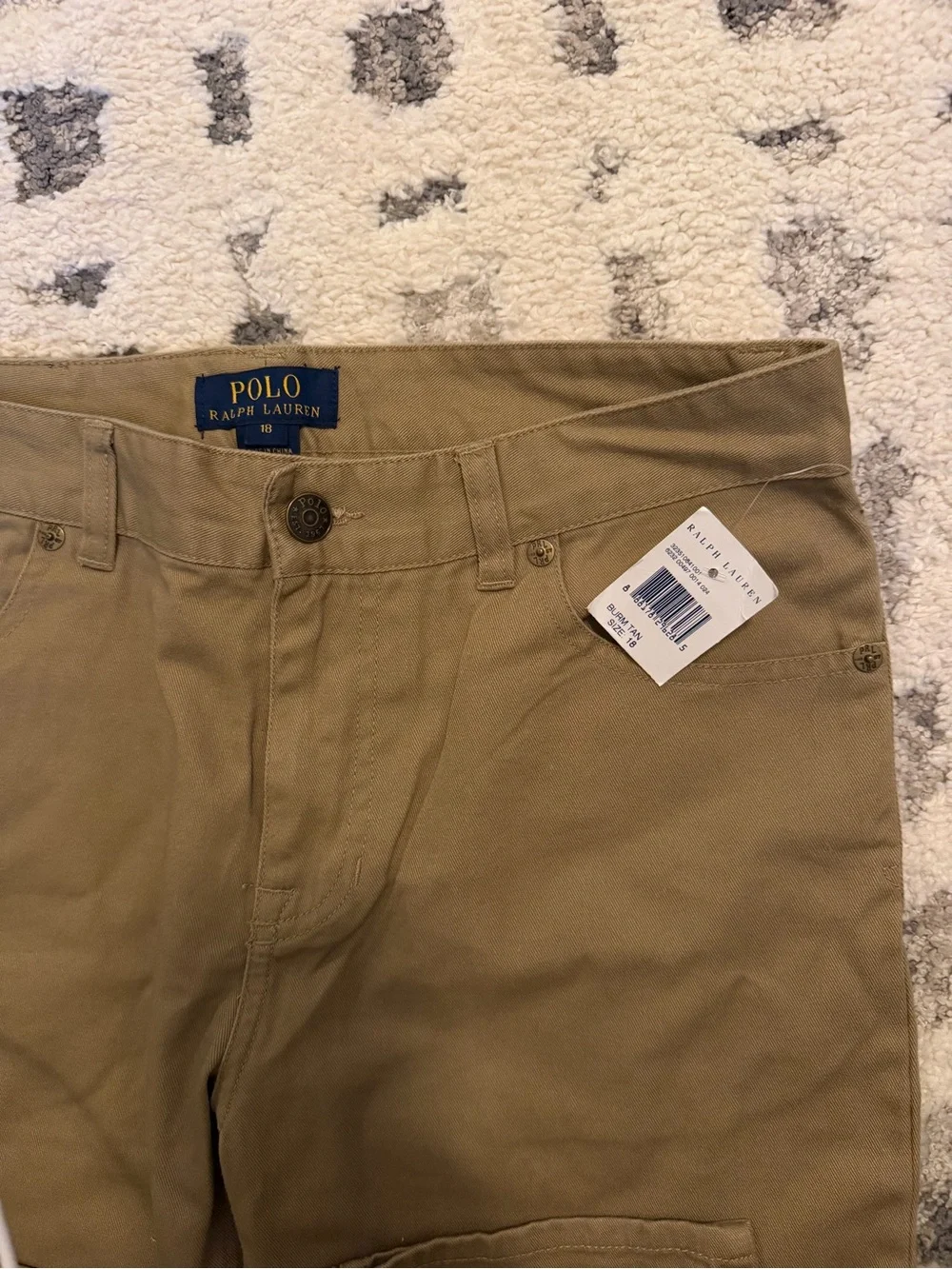 Polo by Ralph Lauren Olive Straight-Leg Chinos